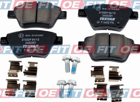 Schaeferbarthold 315 18 222 02 23 - Тормозные колодки, дисковые, комплект www.autospares.lv