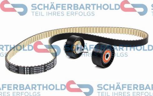 Schferbarthold 940 06 720 01 11 - Комплект зубчатого ремня ГРМ www.autospares.lv