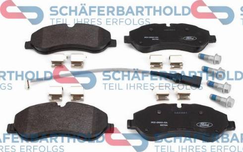 Schferbarthold 952 06 063 01 11 - Bremžu uzliku kompl., Disku bremzes autospares.lv