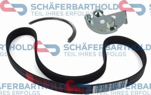 Schferbarthold 908 06 784 01 11 - V-Ribbed Belt Set www.autospares.lv