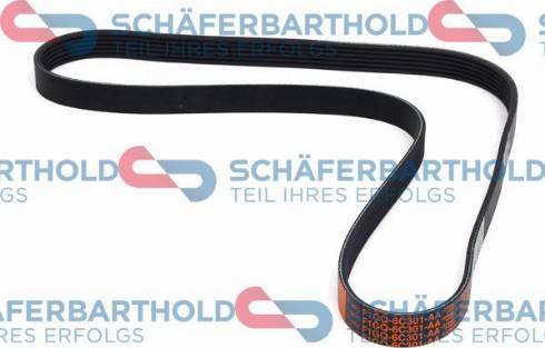 Schferbarthold 937 06 791 01 11 - V-Ribbed Belt www.autospares.lv