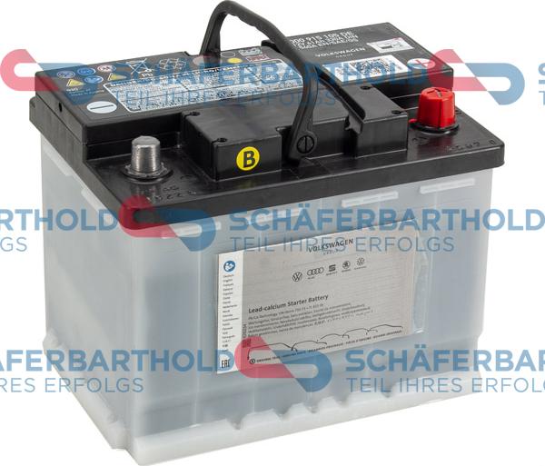 Schferbarthold 415 18 662 01 11 - Starter Battery www.autospares.lv