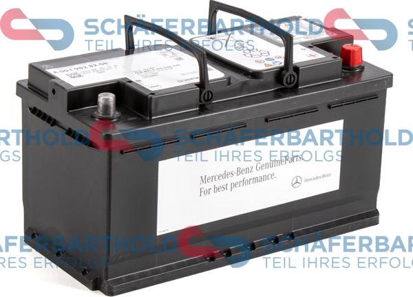 Schferbarthold 415 12 605 01 11 - Starter Battery www.autospares.lv