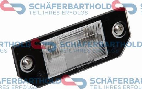 Schferbarthold 410 06 266 01 22 - Numurzīmes apgaismojuma lukturis www.autospares.lv