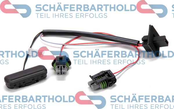 Schferbarthold 411 16 065 01 11 - Slēdzis, Bagāžas nodalījuma vāka atvēršana www.autospares.lv