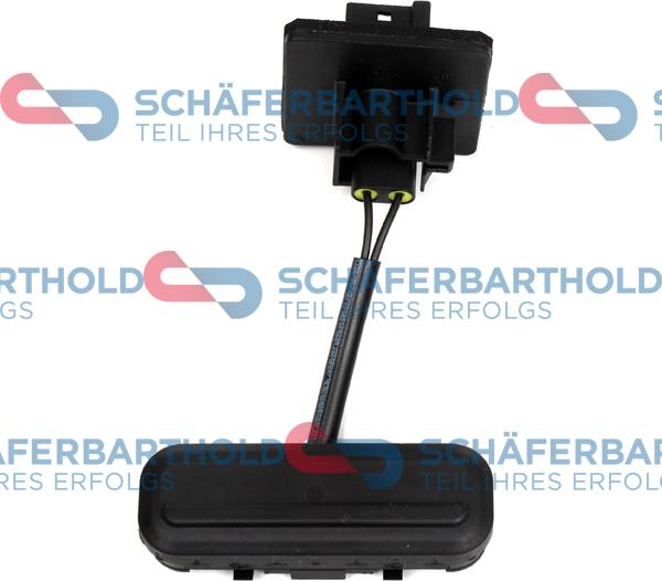 Schferbarthold 411 16 036 01 11 - Slēdzis, Bagāžas nodalījuma vāka atvēršana www.autospares.lv