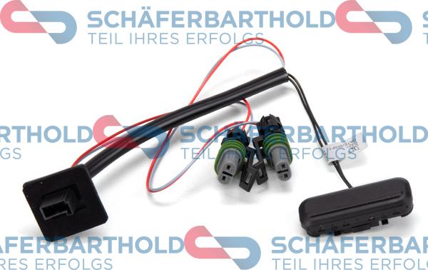 Schferbarthold 411 16 073 01 22 - Slēdzis, Bagāžas nodalījuma vāka atvēršana www.autospares.lv