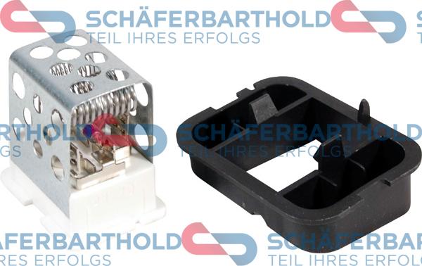 Schferbarthold 411 16 077 01 11 - Rezistors, Salona ventilators www.autospares.lv