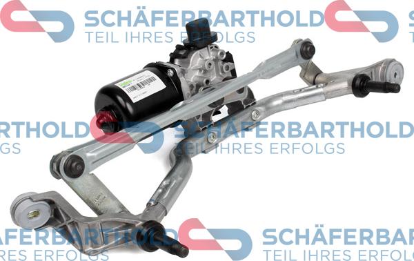 Schferbarthold 411 28 186 01 11 - Stiklu tīrītāja sviru un stiepņu sistēma www.autospares.lv