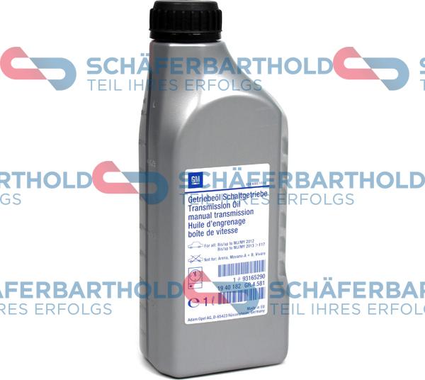 Schferbarthold 504 16 901 01 11 - Manuālās pārnesumkārbas eļļa autospares.lv