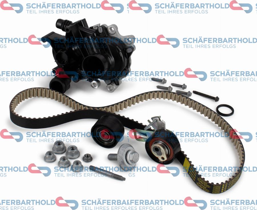 Schferbarthold 300 06 399 01 11 - Ūdenssūknis + Zobsiksnas komplekts autospares.lv