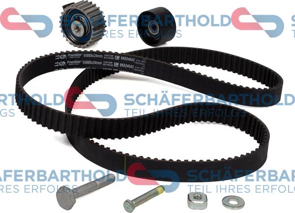 Schferbarthold 300 16 482 01 11 - Комплект зубчатого ремня ГРМ www.autospares.lv