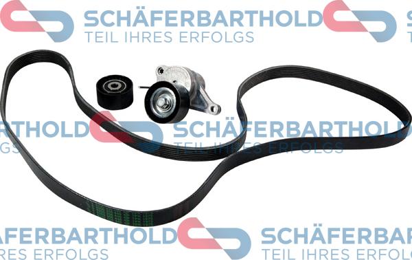 Schferbarthold 300 16 600 01 12 - Ķīļrievu siksnu komplekts www.autospares.lv