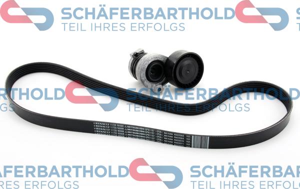 Schferbarthold 300 28 509 01 11 - Ķīļrievu siksnu komplekts autospares.lv