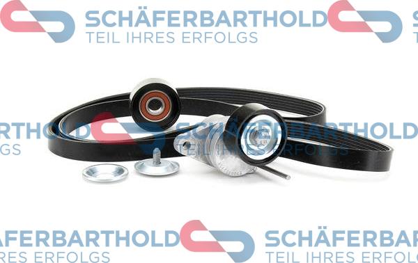 Schferbarthold 300 28 504 01 11 - V-Ribbed Belt Set www.autospares.lv