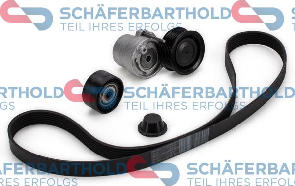 Schferbarthold 300 28 506 01 11 - Ķīļrievu siksnu komplekts www.autospares.lv