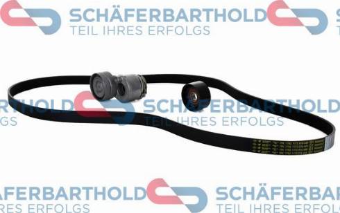 Schferbarthold 300 28 501 01 11 - Поликлиновый ременный комплект www.autospares.lv