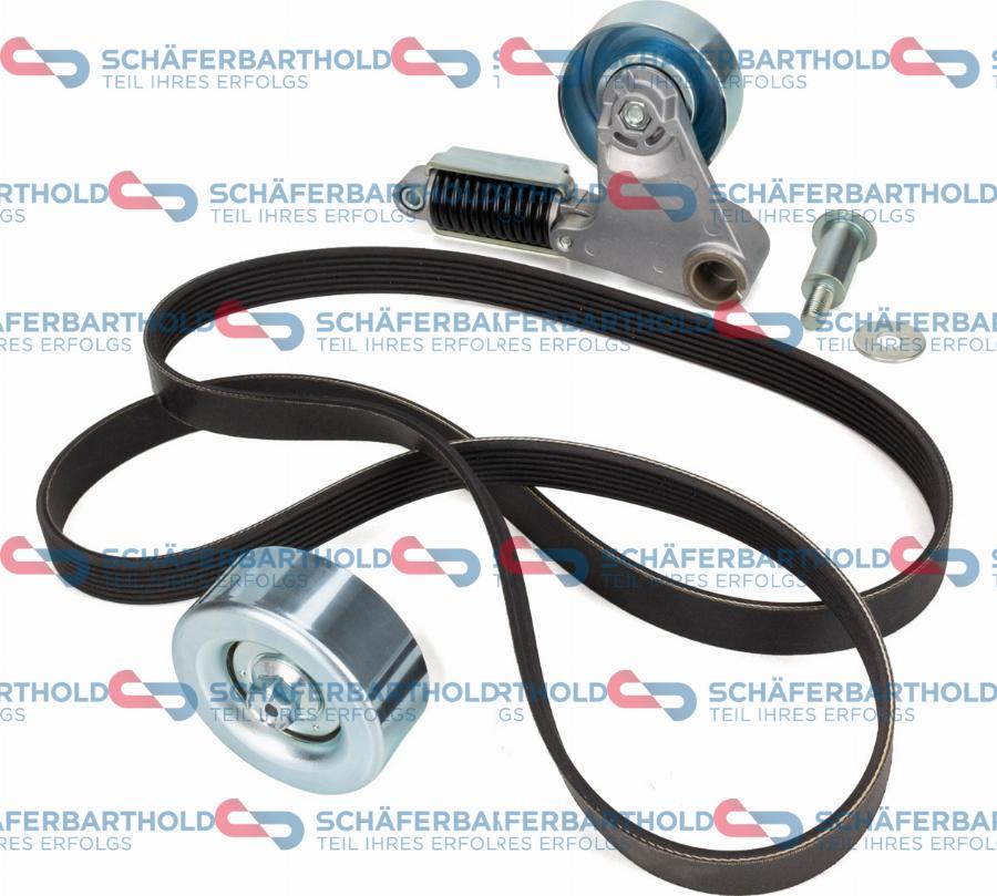 Schferbarthold 300 28 503 01 11 - Поликлиновый ременный комплект www.autospares.lv