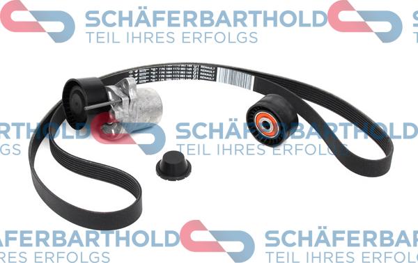 Schferbarthold 300 28 514 01 11 - Ķīļrievu siksnu komplekts autospares.lv