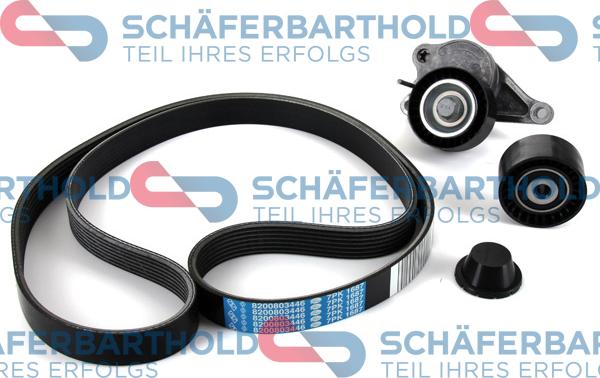 Schferbarthold 300 28 515 01 11 - Ķīļrievu siksnu komplekts autospares.lv