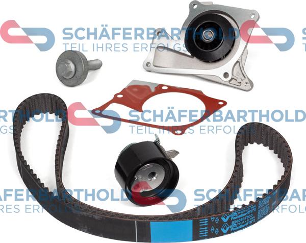 Schferbarthold 300 28 004 01 11 - Ūdenssūknis + Zobsiksnas komplekts www.autospares.lv