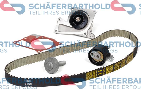 Schferbarthold 300 28 002 01 11 - Ūdenssūknis + Zobsiksnas komplekts www.autospares.lv