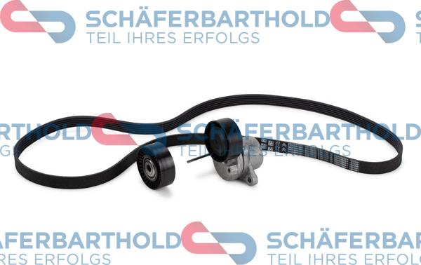 Schferbarthold 300 27 045 01 11 - V-Ribbed Belt Set www.autospares.lv