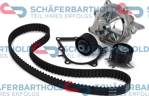 Schferbarthold 300 27 048 01 11 - Ūdenssūknis + Zobsiksnas komplekts www.autospares.lv