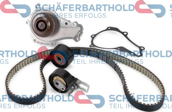 Schferbarthold 300 27 047 01 11 - Водяной насос + комплект зубчатого ремня ГРМ www.autospares.lv