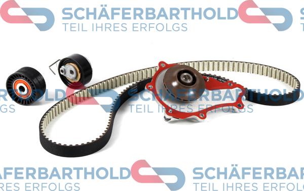 Schferbarthold 300 27 013 01 11 - Водяной насос + комплект зубчатого ремня ГРМ www.autospares.lv