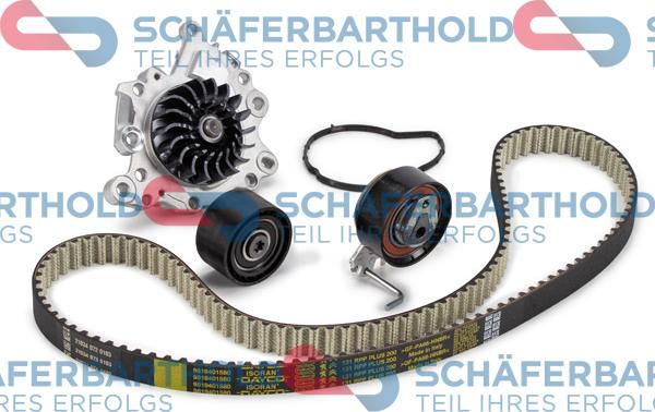 Schferbarthold 300 27 036 01 11 - Ūdenssūknis + Zobsiksnas komplekts www.autospares.lv