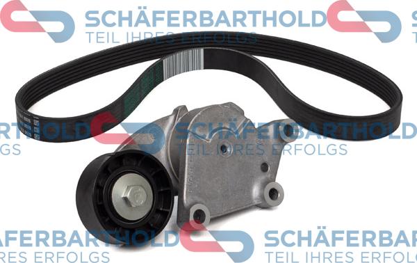 Schferbarthold 300 27 031 01 11 - Поликлиновый ременный комплект www.autospares.lv