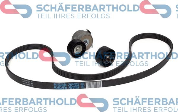 Schferbarthold 300 27 032 01 11 - Поликлиновый ременный комплект www.autospares.lv