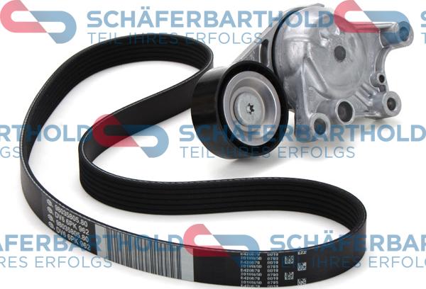 Schferbarthold 300 27 029 01 11 - V-Ribbed Belt Set www.autospares.lv