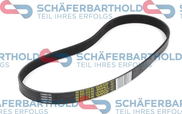 Schferbarthold 300 27 844 01 11 - Поликлиновой ремень www.autospares.lv