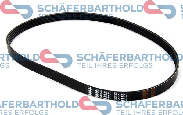 Schferbarthold 300 27 855 01 11 - V-Ribbed Belt www.autospares.lv