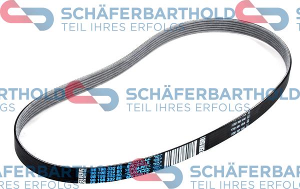 Schferbarthold 300 27 852 01 11 - V-Ribbed Belt www.autospares.lv