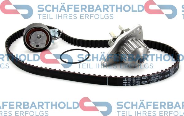 Schferbarthold 300 27 357 01 11 - Ūdenssūknis + Zobsiksnas komplekts www.autospares.lv