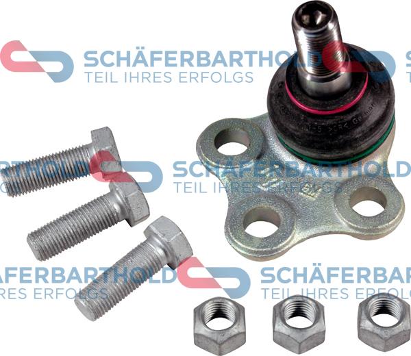 Schferbarthold 314 16 438 01 11 - Balst / Virzošais šarnīrs autospares.lv