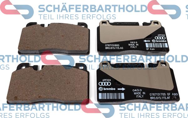 Schferbarthold 315 04 139 01 11 - Bremžu uzliku kompl., Disku bremzes www.autospares.lv