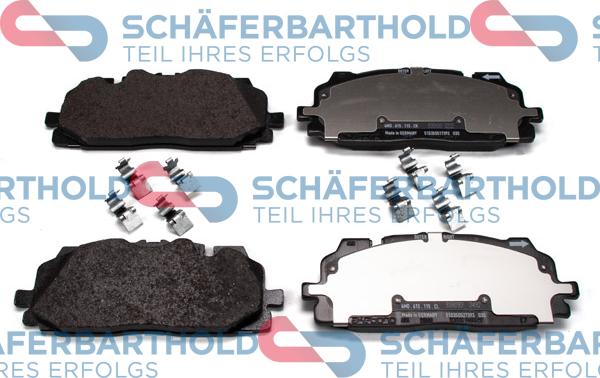 Schferbarthold 315 04 137 01 11 - Bremžu uzliku kompl., Disku bremzes autospares.lv