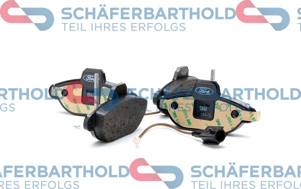 Schferbarthold 315 06 267 01 11 - Brake Pad Set, disc brake www.autospares.lv