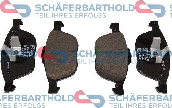 Schferbarthold 315 06 225 01 11 - Bremžu uzliku kompl., Disku bremzes autospares.lv