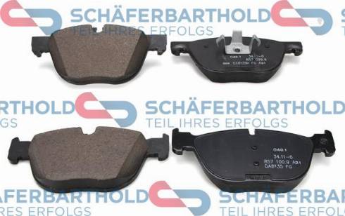 Schferbarthold 315 02 426 01 11 - Bremžu uzliku kompl., Disku bremzes www.autospares.lv