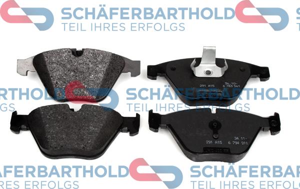 Schferbarthold 315 02 599 01 11 - Bremžu uzliku kompl., Disku bremzes autospares.lv