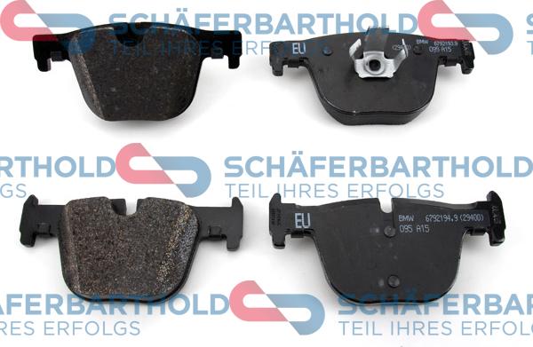 Schferbarthold 315 02 186 01 11 - Bremžu uzliku kompl., Disku bremzes www.autospares.lv