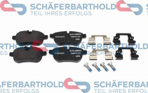 Schferbarthold 315 02 178 01 11 - Bremžu uzliku kompl., Disku bremzes www.autospares.lv