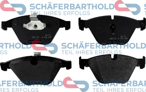 Schferbarthold 315 02 294 01 11 - Bremžu uzliku kompl., Disku bremzes autospares.lv