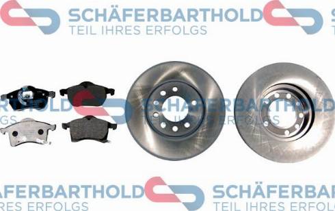 Schferbarthold 315 16 514 01 11 - Дисковый тормозной механизм, комплект www.autospares.lv