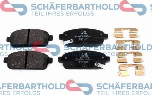 Schferbarthold 315 16 152 01 11 - Brake Pad Set, disc brake www.autospares.lv